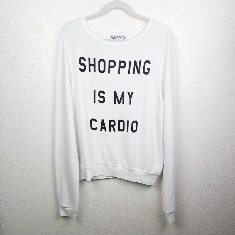 Wildfox Shopping is my Cardio Baggy Beach Jumper